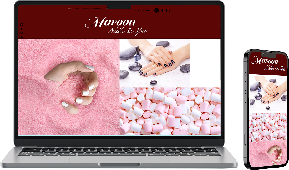 maroon