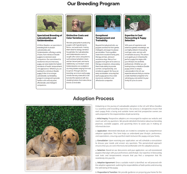 our breeding program