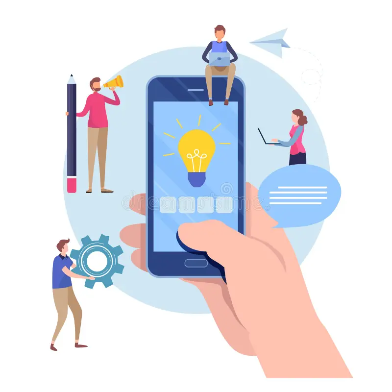developer-create-application-mobile-app-development-flat-cartoon-miniature-illustration-vector-graphic-developer-create-135757695
