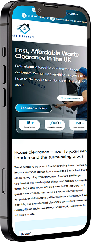 fast clearance mobile